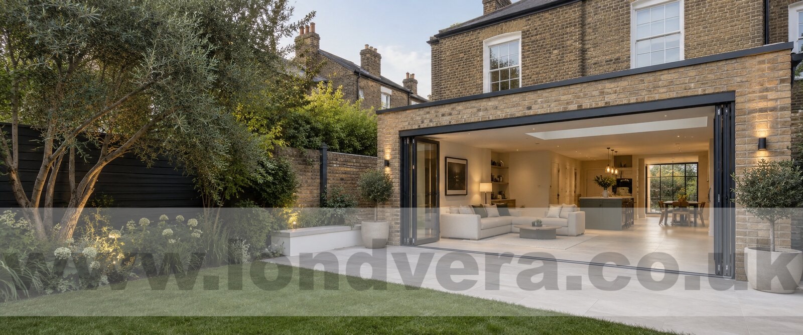 London home extension and finished living space